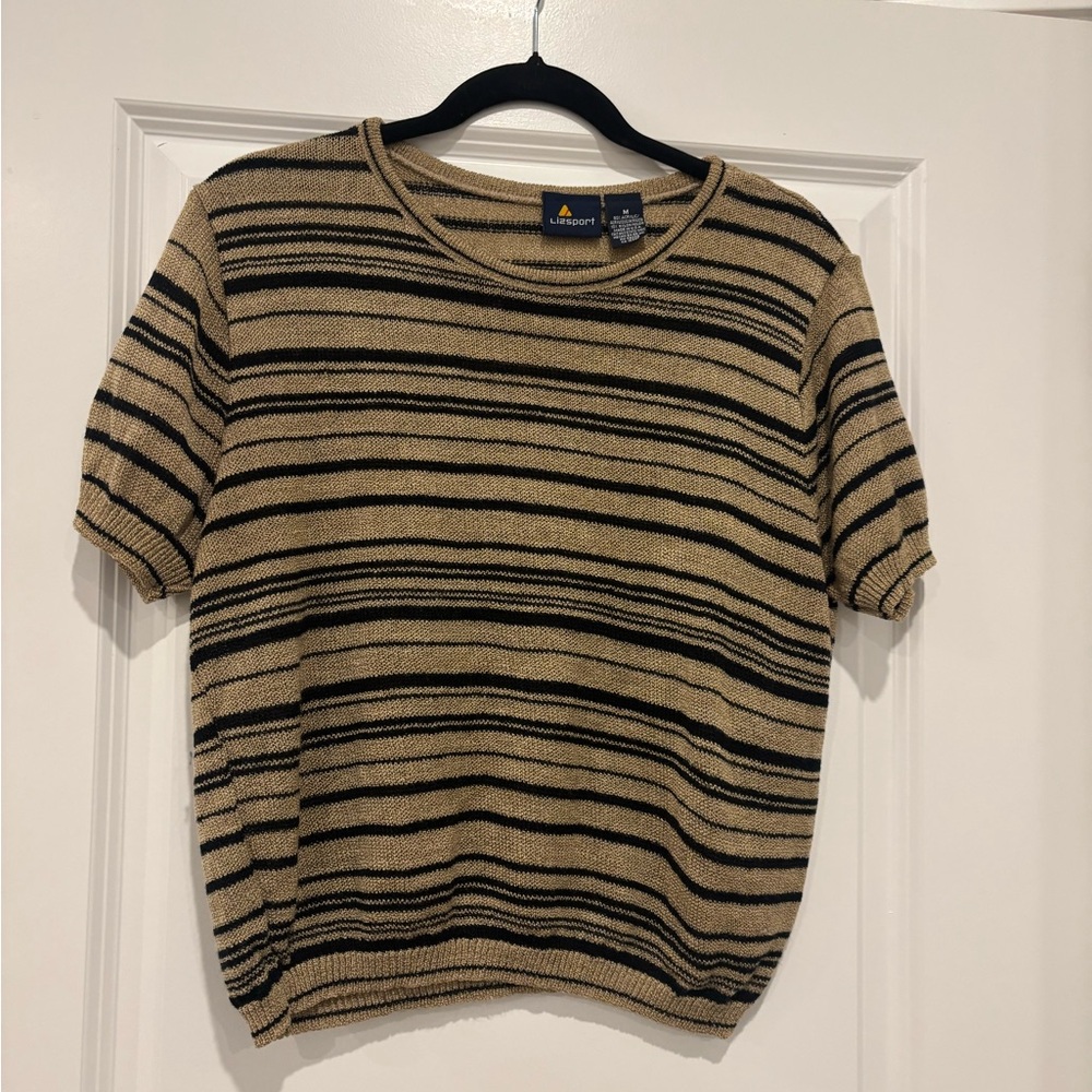 Liz Claiborne short sleeve sweater